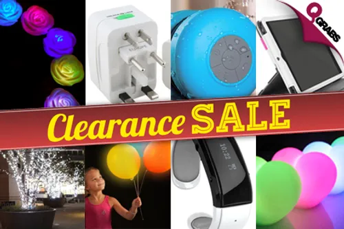 From QR19, Grab Our Clearance Items While They Last - LIMITED Supply of Tech Goodies! (Up to QR400 Value)